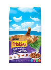فريسكيس طعام قطط بالدجاج والسمك 