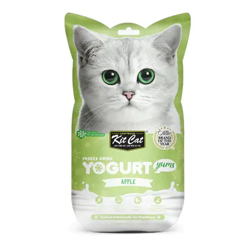 Kit Kat Frozen and Dried Yogurt Apple Flavor Cat Treats 10 x 1g