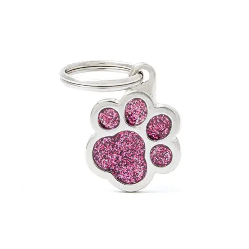 Sparkling floral claw pendant