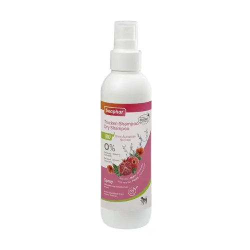 Befar Dry Shampoo for Cats and Dogs with Aloe Vera and Pomegranate Scent 200ml
