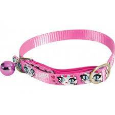 Zolux Nylon Collar Ladycat 30cm for Cats - Pink