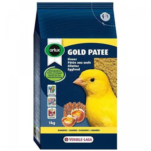 Versailles Laga Canary Gold Pate Canary and European and Tropical Birds Honey Flavor