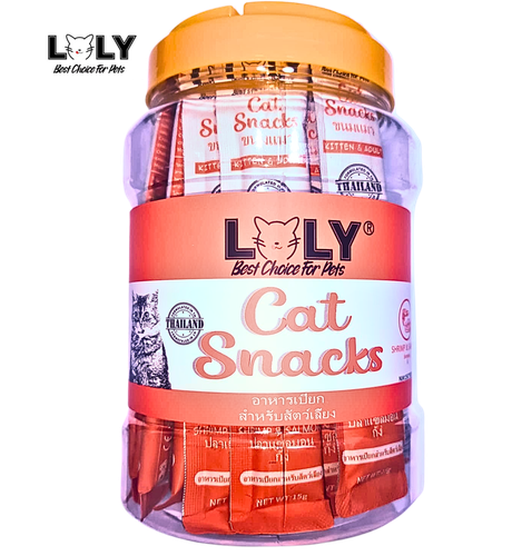 Lolly Cat Salmon & Shrimp Treats (30 x 15g)