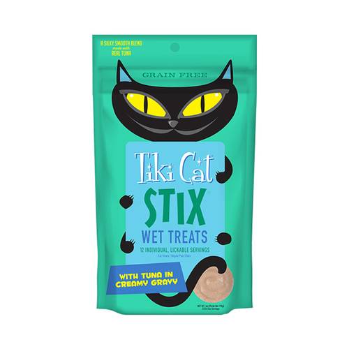 تيكي كات ستيكس تونة مكافئات رطبه للقطط 14 جرام × 6