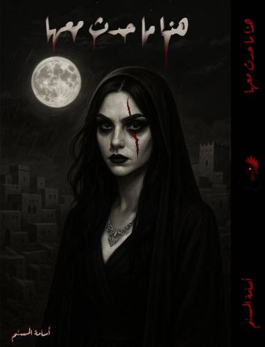 هذا ما حدث معها - الغلاف الأسود 
