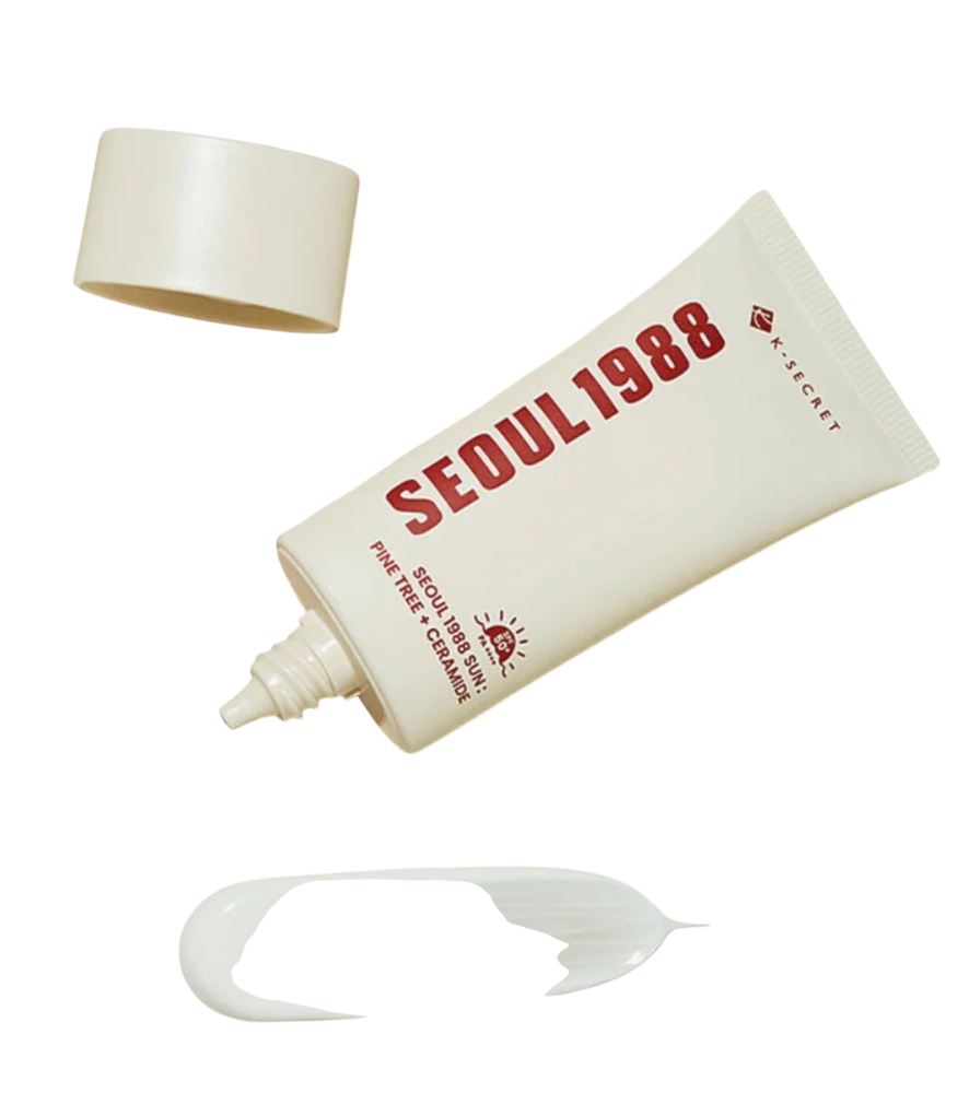 كي‑سيكريت – سيول 1988 صن بالفطر والصنوبر + سيراميد – SPF50+ PA++++ – 50 مل