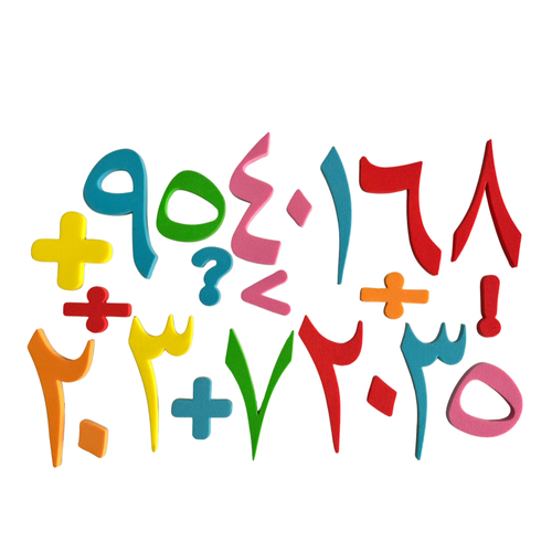 أرقام عربية مغناطيسية