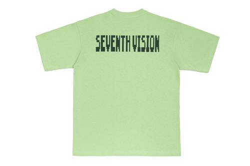 7th vision Green T-shirt