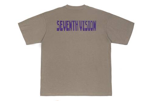 7th vision Brown T-shirt