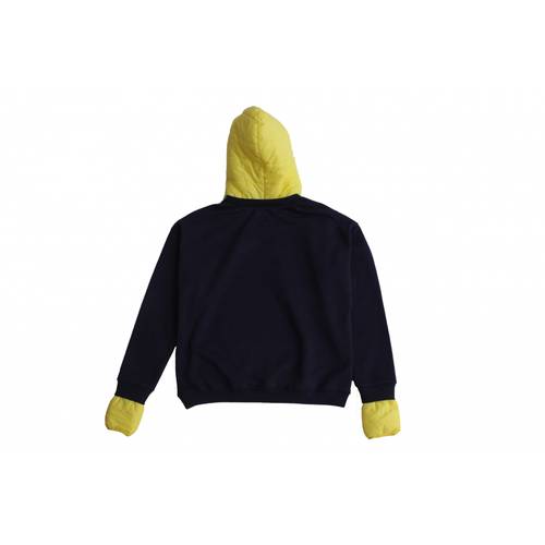 Puffer yellow hoodie