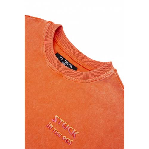 STUCK IN THE 90s ORANGE T-shirt