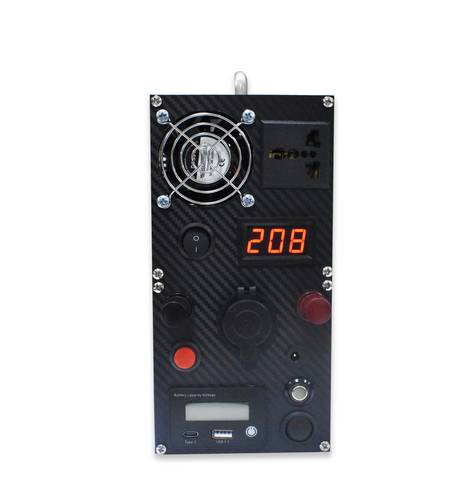 بطارية ليثيوم لايفبوفور  24 أمبير+محول300واط