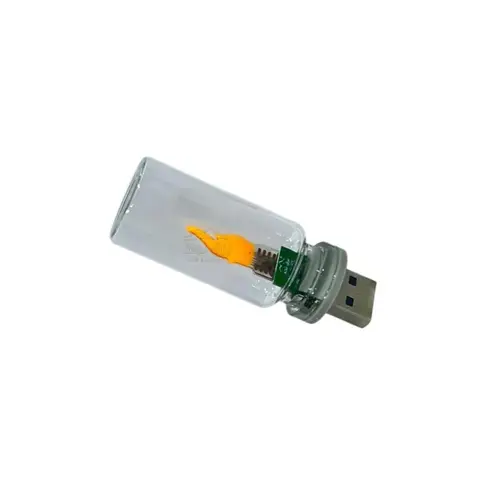 لمبة USB كلاسيك ( شعلة )