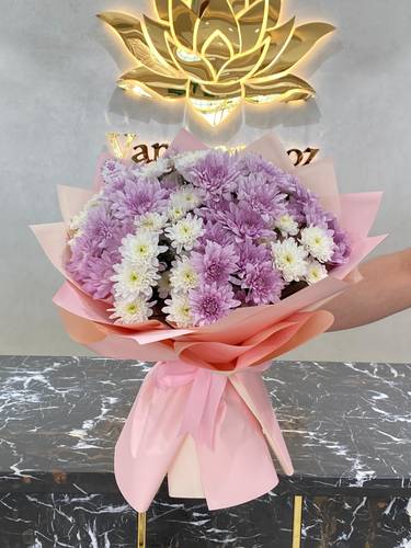 باقة ورد طبيعي