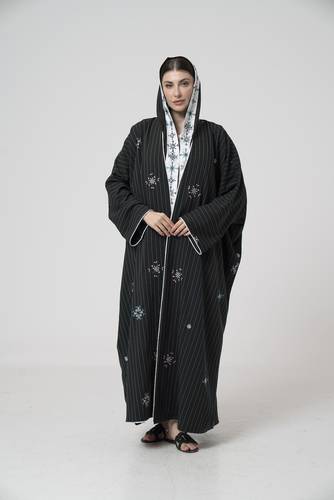 عباية صيفية باللون الزيتي - K608