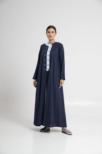 عباية باللون الكحلي - K319