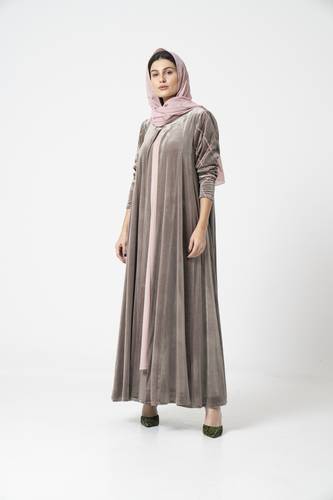 عباية شتوية لون زيتوني - IW22