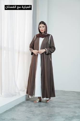 عباية صيفية مع فستان - FO22D