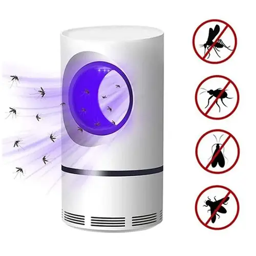 صاعق حشرات وبعوض كهربائي LED بمنفذ USB