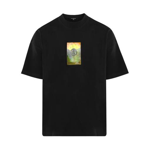 AMEN. Sunrise Black T-Shirt