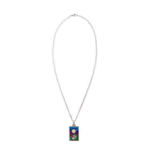 AMEN. Trippy Pendant Necklace