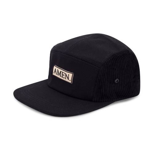 AMEN. Corduroy-Panelled Cap