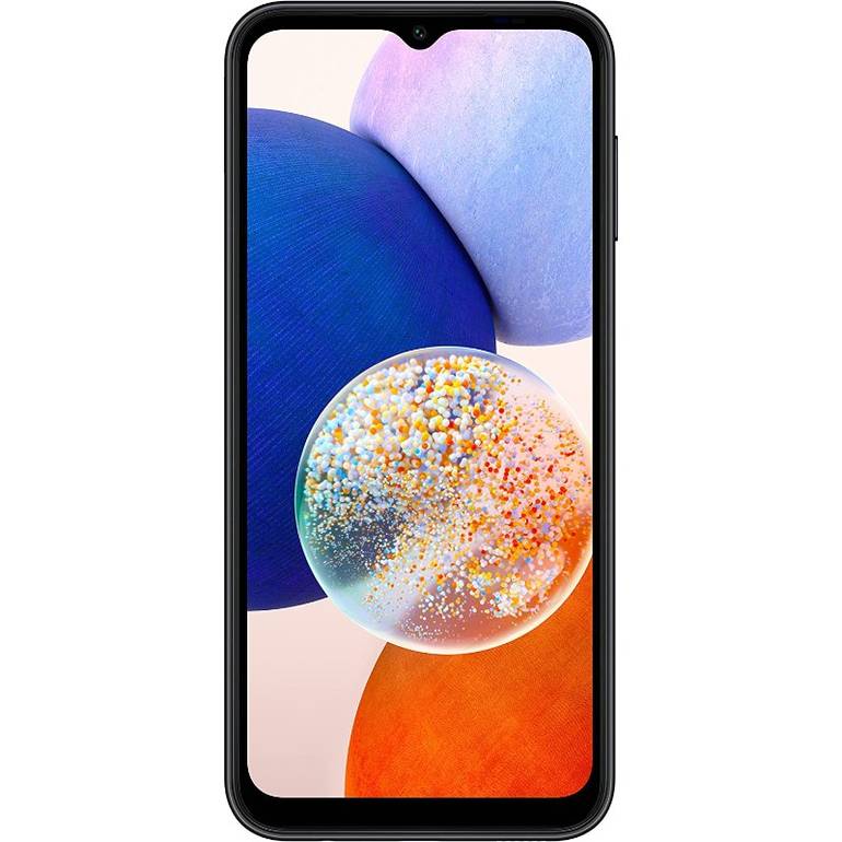 سامسونج جالكسي A14 ثنائي الشريحة بذاكرة رام 4GB وذاكرة داخلية 64GB يدعم تقنية 4G - أسود