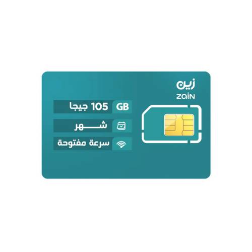 105 جيجا شهر zain