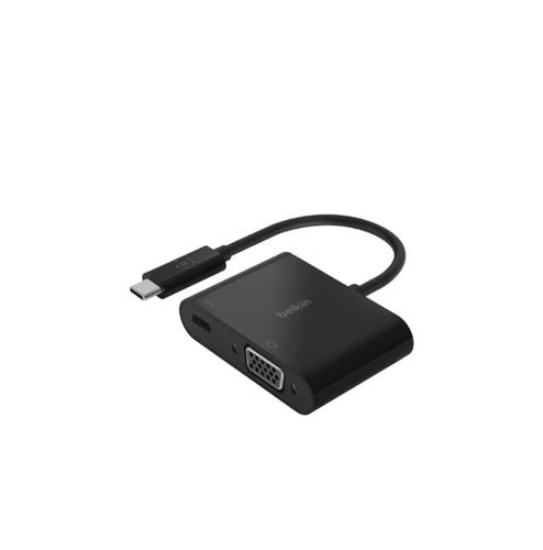 بيلكن - وصلة بروجكتر USB-C إلى VGA ومحول الشحن