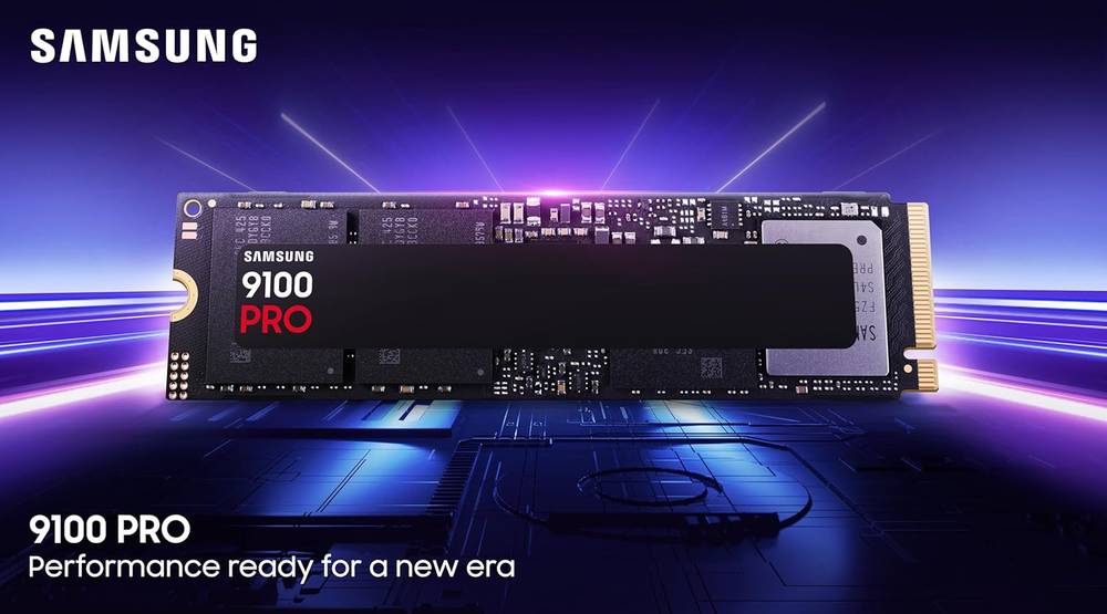 SAMSUNG SSD 9100 PRO 2TB NVME M.2 PCIE5.O