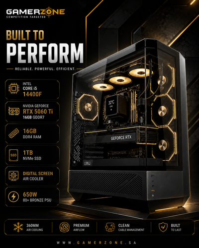 Gaming PC i5 14400F & RTX 5060 Ti