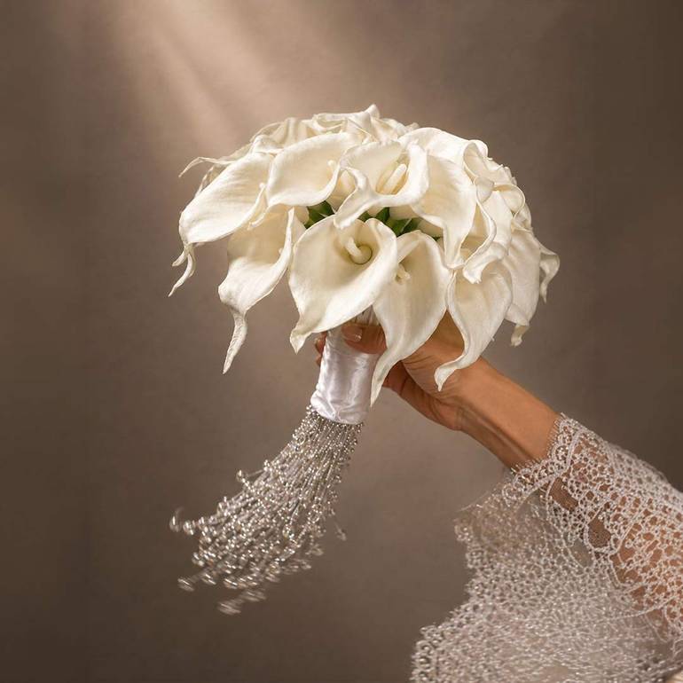 Royal Calla Lily Bridal Bouquet