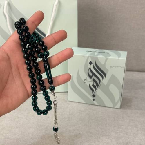 مسباح بكلايت اخضر حرباء طربزونة معدن