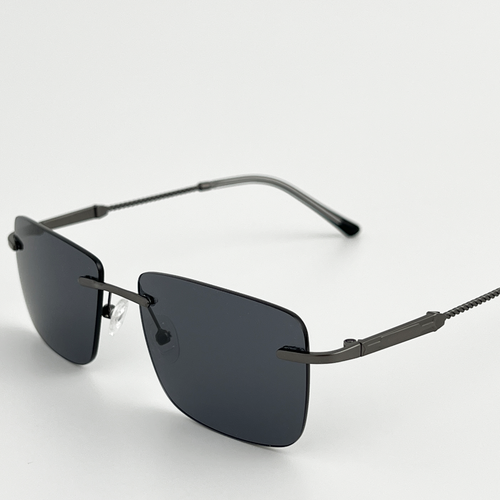 Ellure square frameless collection-Gray
