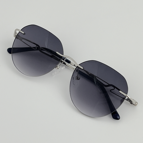 Ellure oval frameless collection-gray 