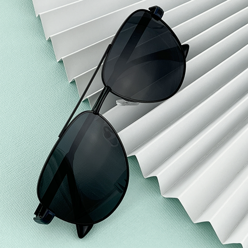 Ellure oval metal collection-Black