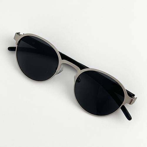 Ellure oval metal collection-blacksilver