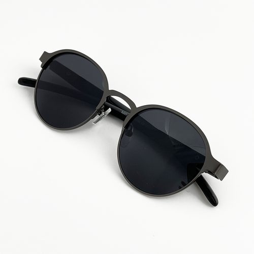 Ellure oval metal collection-Black