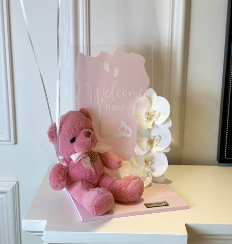 Pink Baby Gift 