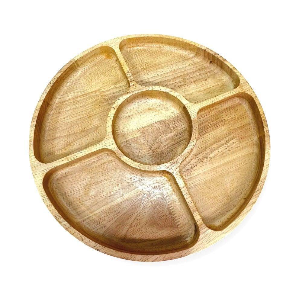 راك خشب مقسم 5 خانة