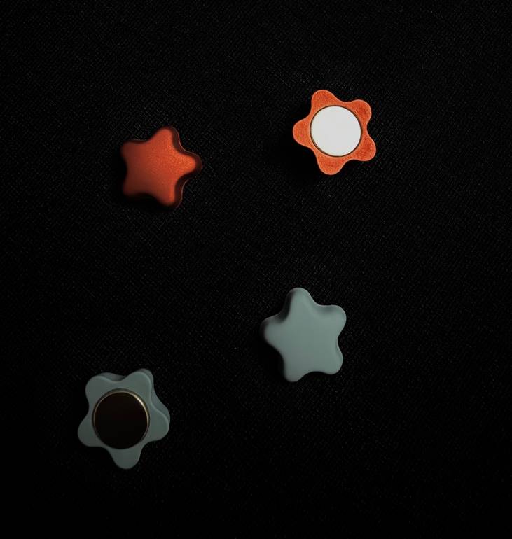 Star magnetic pins (Pack of 2)
