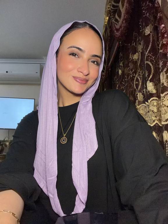 Kuwaiti twist scarf - Purple 