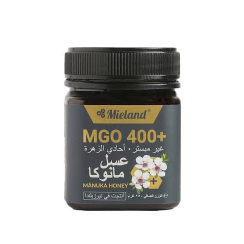 عسل المانوكا النيوزلندي ( +400 MGO ) ربع كيلو من Mieland