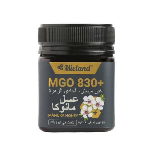 عسل المانوكا النيوزلندي ( +830 MGO ) ربع كيلو من Mieland