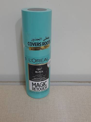 بخاخ يغطي الجذور اسود