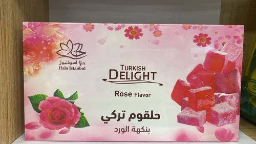 حلقوم تركي بنكهة الورد