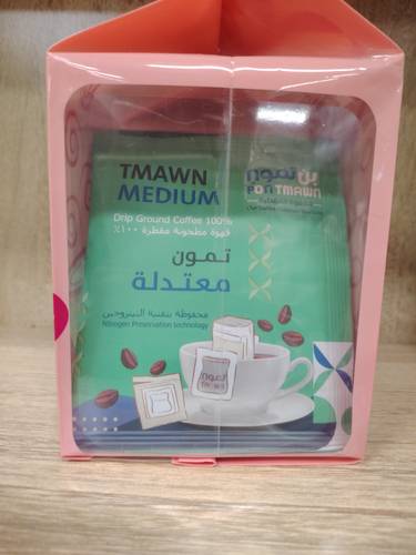 قهوة مطحونة مقطرة 100%