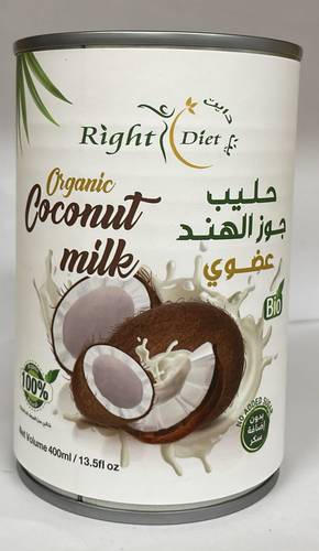 حليب جوز الهند عضوي