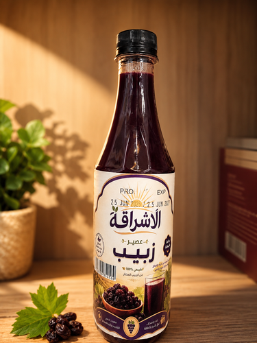 عصير زبيب طازج الاشراقة