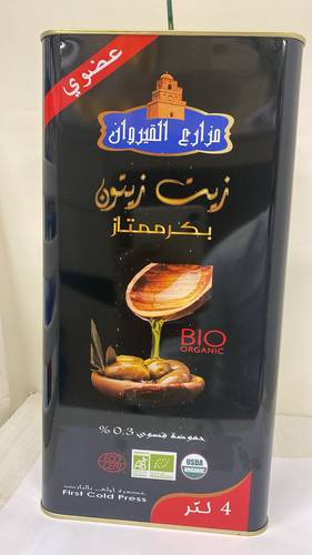 زيت زيتون عضوي 4 لتر